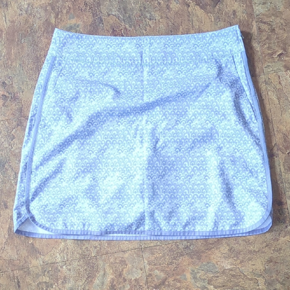 Vineyard Vines Lavender Patterned performance Golf Tennis Skirt Shorts Skorts - Picture 6 of 15